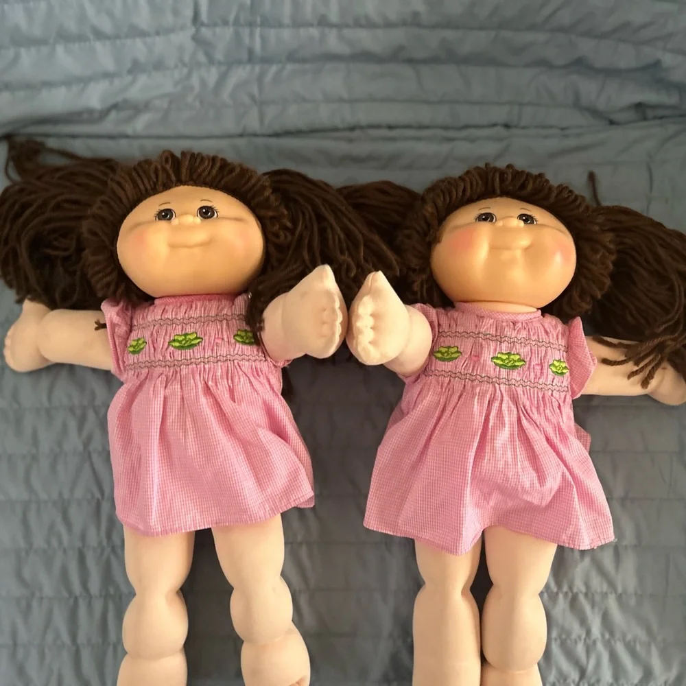 Cabbage Patch Twins unofficial Girls -CPK 35th Anniversary collection - Picture 16 of 16